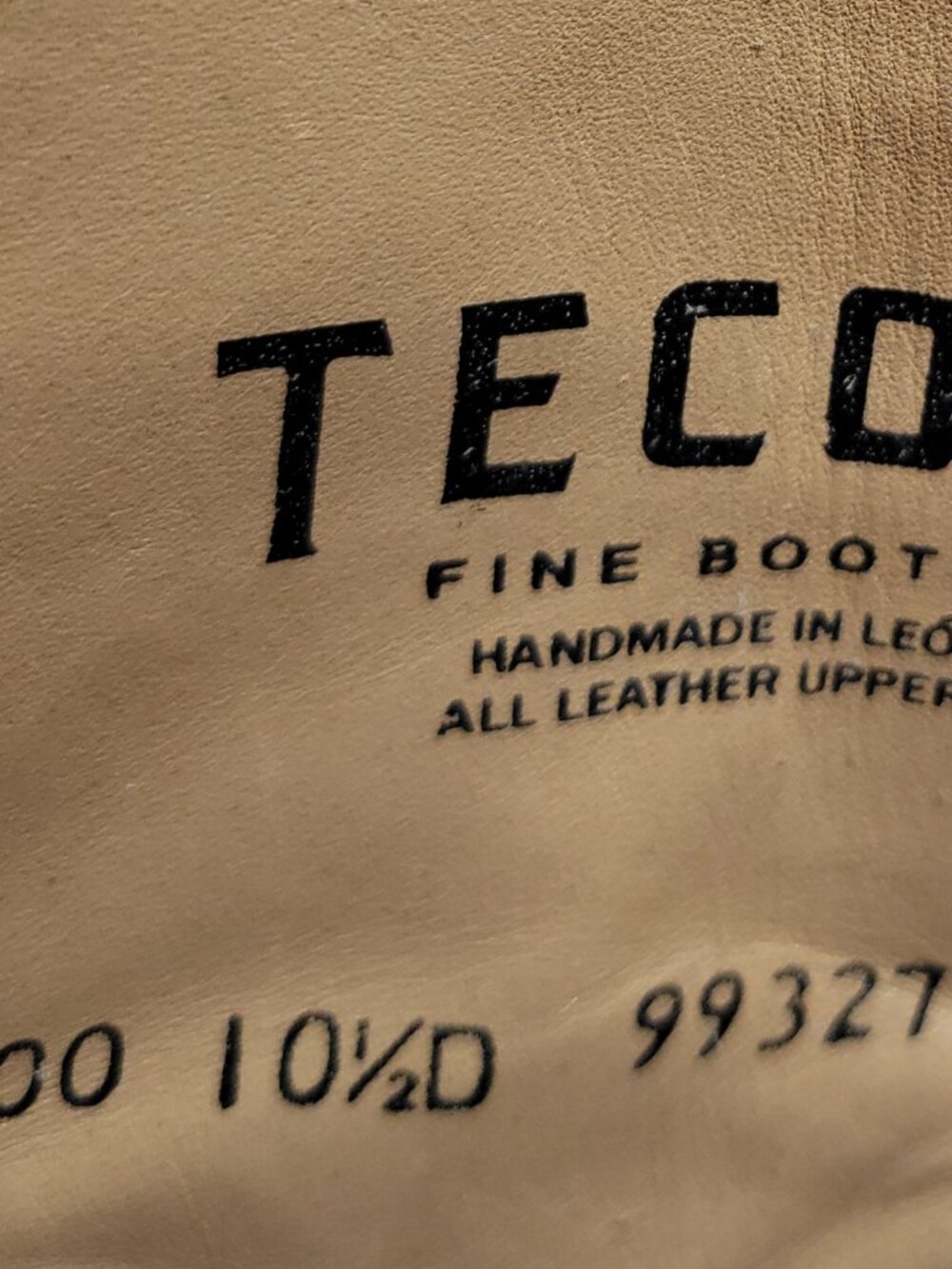 Tecovas The Cartwright Men's Size US 10.5D Scotch Goat Pull-On Western Boots. - Picture 10 of 11